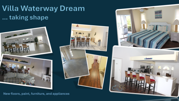 Villa Waterway Dream taking shape